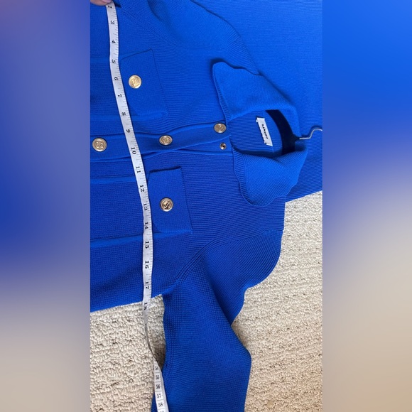 Sold ❌Sandro | Fancy Stitch Knitted Cardigan | L I Blue - Picture 16 of 16
